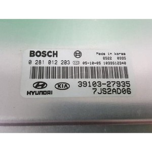 Module de commande moteur Santa Fe SM 2000-2006 d'occasion ORIGINAL 3910327935 - Product Image 5