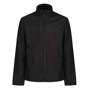 Chaqueta Softshell Impermeable de Moda Casual Negra para Hombre de Primera Calidad, Chaqueta Deportiva Unisex para Fitness, Running, Senderismo con Cierre Completo - Product Image 1