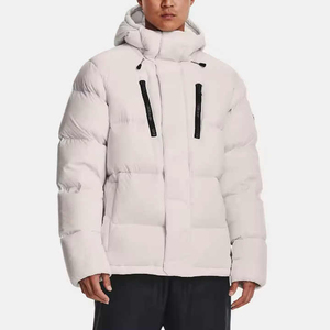 Custom Logo <b>Pullover</b> Quilted Puffer <b>Men's</b> <b>Jackets</b> Winter Outdoor <b>Jacket</b> Wholesale Winter Puffer <b>Jacket</b> Hot Sale Cheap Price - Product Image 4