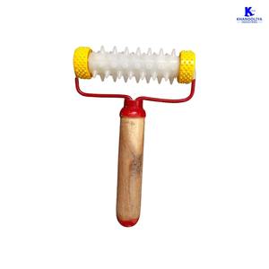 K-Star K618 Rouleau d'acupression manuel en bois à poignée pour soulagement de la douleur et amélioration de la circulation sanguine - Product Image 2