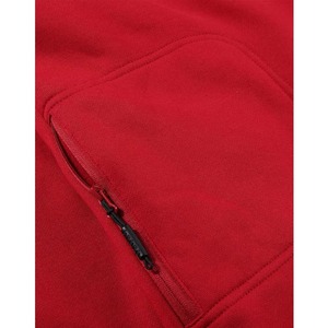 Sweat à capuche rouge avec effet de feu – Sweat-shirt à capuche unisexe avec imprimé graphique flamme pour hommes et femmes, streetwear tendance - Product Image 4