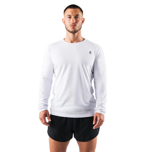 T-shirt d'entraînement à manches longues pour homme, léger, respirant, haut de gamme pour la salle de sport, vêtements de sport - Product Image 1