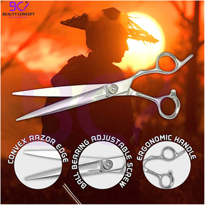 Tijeras de Peluquería Profesionales de Acero Inoxidable, Corte Suave y Preciso, Agarre Ergonómico Resistente, Afilado Duradero, para Salón y Uso Doméstico - Product Image 6