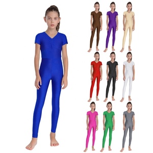 Traje de Gimnasia para Niñas de 6 a 16 Años, Leotardo de Cuerpo Entero, para Patinaje Artístico, Ballet, Bodysuits de Lujo, Baile Latino, Venta al Por Mayor - Product Image 1