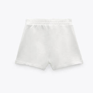 Shorts de Diseño Sencillo para Mujer al Por Mayor, Fabricación Directa de Fábrica, Shorts de Estilo Relajado para Mujer, Suministro Directo al Por Mayor - Product Image 2