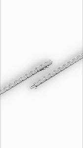 Bracelet tennis en diamant de laboratoire taille émeraude, or massif 10K, vente en gros, fabricant OEM, bijoux de qualité export - Product Image 4