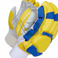 Guantes de Portero de Cricket de Cuero Personalizables de Alta Calidad, Diseño a Todo Color y Tamaño, para Todas las Temporadas