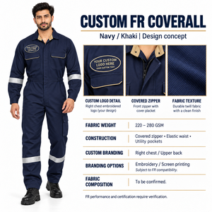 Combinaison de travail robuste en polyester, certifiée CE/UE, antibactérienne, respirante, unisexe, pour ateliers industriels - Product Image 6