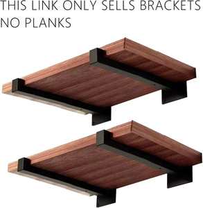 Soporte de Pared en Forma de T de Metal Resistente para Estantes, Encimeras y Decoración de Pared - Product Image 2