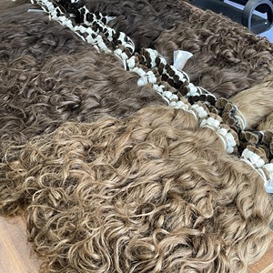 Extensions de cheveux humains Remy vietnamiens personnalisées, lisses et ondulées naturelles, en vrac 100g, vente directe d'usine - Product Image 5