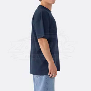 เสื้อยืดโอเวอร์ไซส์ผู้ชาย ลายพิมพ์ ผ้าฝ้าย 100% แห้งเร็ว ดีไซน์ล่าสุด สวมใส่สบาย ทรงหลวม - Product Image 4