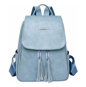 Sac à dos de sport personnalisé en gros, 20 pouces, en cuir véritable respirant, avec fermeture éclair et multiples poches, pour l'école et le cyclisme - Product Image 4