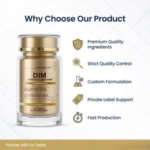 OEM DIM Diindolylmethane Capsules Hormonal Balance Support Dietary <b>Supplement</b> - Product Image 3