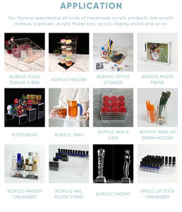 Porte-enseigne magnétique en acrylique Design de mode personnalisé Panneau lumineux de comptoir Affichage publicitaire extérieur - Product Image 6