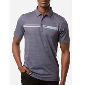 Nouveau T-shirt polo pour homme en coton 100% respirant, col rond blanc, style premium, look classique, coupe ajustée, durable - Product Image 1