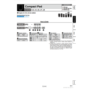 แผ่นสุญญากาศสำหรับควบคุมวัสดุ ZP2-B06CN แผ่นสุญญากาศสำหรับ pneumatics - Product Image 1