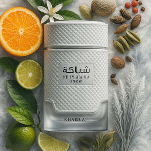 น้ำหอม SHIYAAKA SNOW 100 มล. โดย KHADLAJ ของแท้จากดูไบ กลิ่นหอมติดทนนาน น้ำหอมแบบ Eau De Parfum สำหรับผู้ชาย - Product Image 2