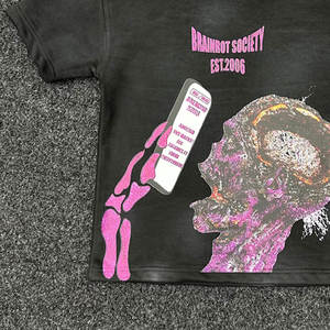 Camiseta Estampada Personalizada al por Mayor para Hombre, 220 GSM, Camisetas Lisas de Color, 100% Algodón, Camisetas para Hombre de Primera Calidad - Product Image 3