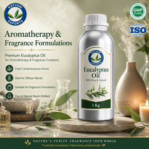 Global B2B Bulk Exporter Eucalyptus (Eucalyptus Globulus) <b>Essential</b> <b>Oil</b> Wholesale - For Aromatherapy & Fragrance Blends - India - Product Image 5