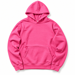 Custom Logo Fleece Hooded Pullover Hoodie 100% Cotton Oversized Sweatshirt Regular Fit Winter Streetwear - Product Image 2