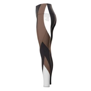 Leggings de yoga taille haute pour femmes, pantalons de fitness extensibles, color block - Product Image 2