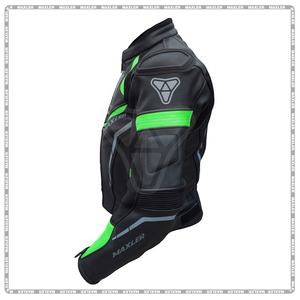 Chaqueta de cuero de motocicleta para Hombre | Chaqueta de motorista aprobada CE para seguridad | Chaqueta de montar elegante - Product Image 3