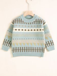 Pull en tricot d'hiver pour enfants, pull à manches longues uni pour bébés filles et garçons, pull pour nouveau-nés, pull pour enfants de BD - Product Image 4