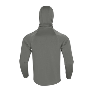 Sweat à capuche de pêche personnalisé avec logo, léger, respirant, protection solaire, vêtements de pêche, sweat à capuche de pêche haute performance pour hommes - Product Image 5