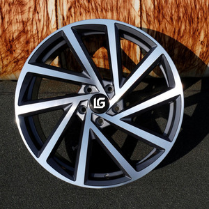 <span class=keywords><strong>Prix</strong></span> de gros Jantes en alliage moulé noir usiné 17 18 pouces 5x100 5x112 pour Volkswagen <span class=keywords><strong>Golf</strong></span> - Product Image 1