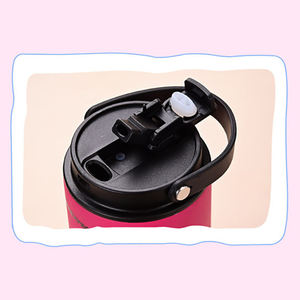 Sleek Metallic <b>Insulated</b> Commuter <b>Mug</b> Multi Sip Capable Lid Protective Double Wall Construction For All Seasons - Product Image 4