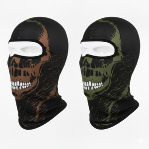 High Quality Custom Logo <b>Ski</b> Mask Outdoor Camo Full Face <b>Balaclava</b> Winter Striped Style for Sports and Fishing Wholesale - Product Image 2