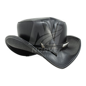 Sombrero de vaquero de estilo diferente inspirado en el oeste, diseñado para un uso relajado y a la moda. - Product Image 3