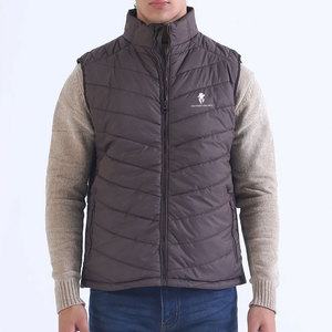 Gilet matelassé pour homme de qualité supérieure avec logo personnalisé, léger, isolé, vêtement de mode pour l'extérieur, vêtement chauffant pour le corps - Product Image 1