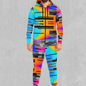 ชุดวอร์มแฟชั่นสำหรับผู้ชาย ลายพิมพ์แบบซับลิเมชั่น เนื้อผ้าเรียบลื่น สวมใส่สบาย เหมาะสำหรับออกกำลังกาย - Product Image 5