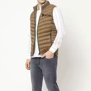 OEM Service Design Your Own <b>Men</b> Puffer Winter <b>Vest</b> High Quality Fashion Wear Puffer Winter <b>Vest</b> - Product Image 5