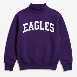 Sudadera Clásica Casual con Cuello Alto para Mujer, Holgada, Oversize, de Forro Polar Suave, Cálida para Invierno - Product Image 1