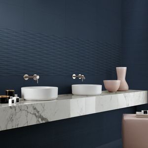 Carrelage mural en céramique blanc brillant sophistiqué 300x600, style minimaliste résistant, conçu pour les installations commerciales haut de gamme - Product Image 3