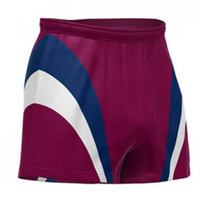 Ensemble short et maillot de rugby unisexe, color-block, sublimé, anti-humidité, coupe classique, toutes saisons - Product Image 3