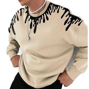 Sudadera de Invierno para Hombre, Cuello Redondo, Corte Regular, Premium, Alta Calidad, Hecha a Medida, Elegante, Nueva Llegada, Bordada, 100% - Product Image 1