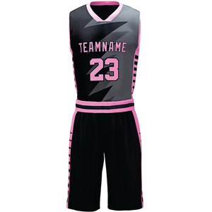 Maillot de basketball personnalisable et abordable en 100 % polyester réversible, respirant, pour l'été, grandes tailles, pour l'entraînement - Product Image 5