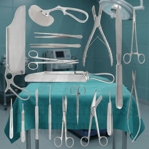 Altomme Instruments Stainless Steel Orthopaedic <b>Post</b> Mortem Instrument Kit Complete 25-Piece Set for <b>Post</b> Mortem Examination - Product Image 5