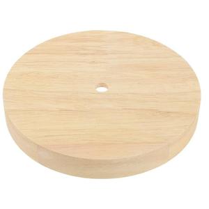 Base de lampe en bois massif, faite à la main, support d'éclairage décoratif contemporain, support de lampe de table personnalisé pour la décoration intérieure - Product Image 1