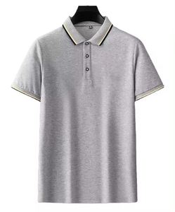 Camiseta Polo de Punto Bordada para Hombre, Estilo Casual, Verano, Manga Corta, Cuello con Botones, Logotipo, Servicio OEM Disponible, Venta al Por Mayor - Product Image 2