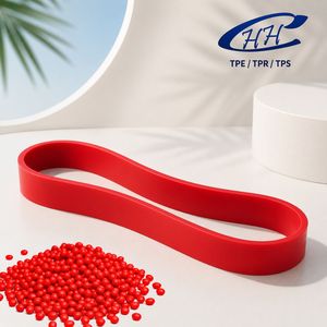 Composé d'élastomère thermoplastique à haute élasticité SEBS TPE pour bandes de résistance - Product Image 1