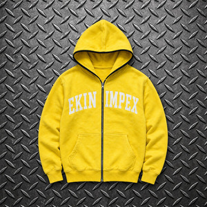 Sweat-shirts personnalisés à marque privée, sweats en coton 400 GSM avec impression de logo, broderie vieillie, vente en gros, sweats très demandés, meilleur fournisseur - Product Image 1