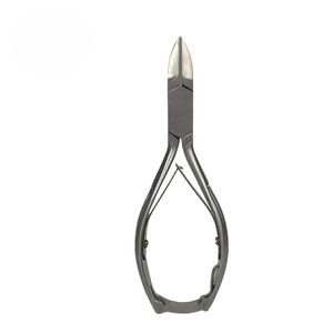 Pince à ongles professionnelle en acier inoxydable – Coupe droite, mâchoires coniques, robuste, pour podologie et manucure - Product Image 4