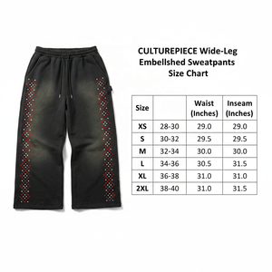 Pantalones Deportivos de Invierno Impermeables de Felpa Francesa Personalizados |   Pantalones Deportivos Extra Grandes con Lavado Ácido Estilo Vintage |   Marca Privada OEM - Product Image 6