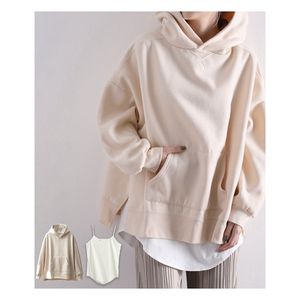 Sweat à capuche de haute qualité en coton polaire épais solide avec impression de logo sweat à capuche court personnalisé pour femmes - Product Image 1