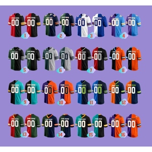 Maillot de football personnalisé, maillot de football américain, uniforme de football sublimé, maillot d'équipe, maillot de sport - Product Image 3