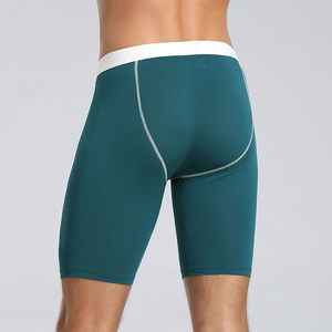 Nouveaux shorts de compression personnalisés avec logo, faible MOQ, shorts de compression ajustés pour hommes, course à pied, gym, prix de gros, prix bas, OEM - Product Image 4